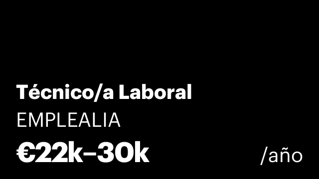 Técnico/a Laboral
