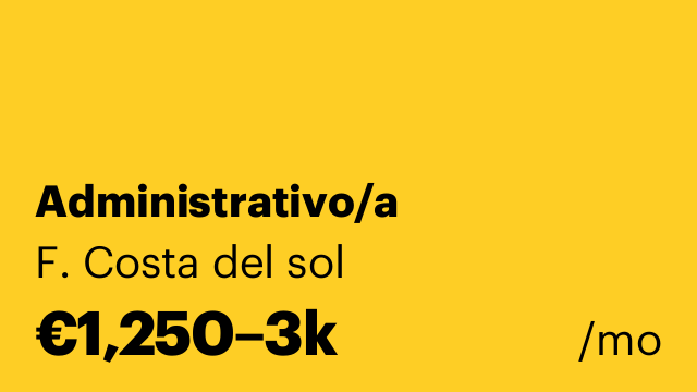 Administrativo/a