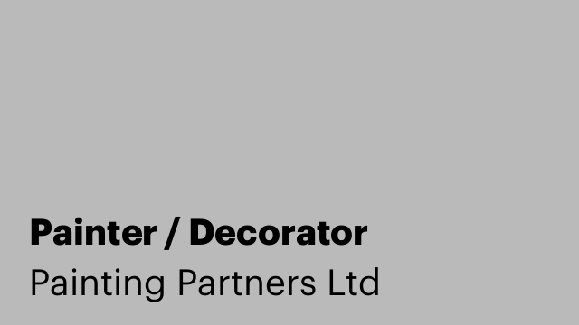 Painter / Decorator