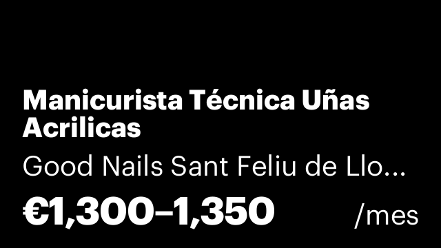 Manicurista Técnica Uñas Acrilicas