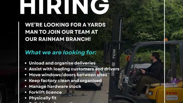Warehouse Operative/Forklift Driver