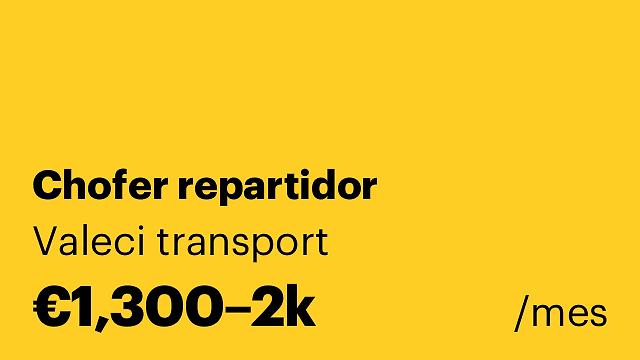 Chofer repartidor