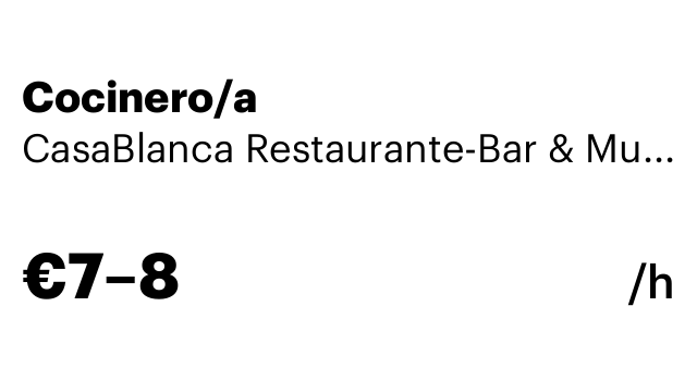 Cocinero/a