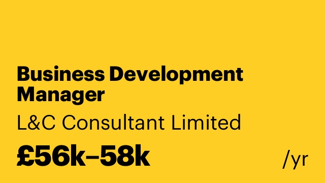 Business Development Manager