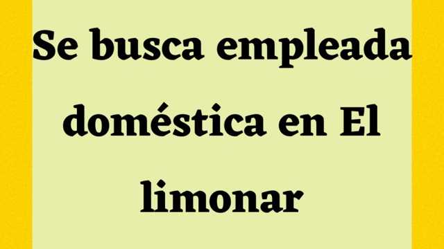 Empleado/a del Hogar