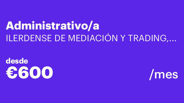 Administrativo/a