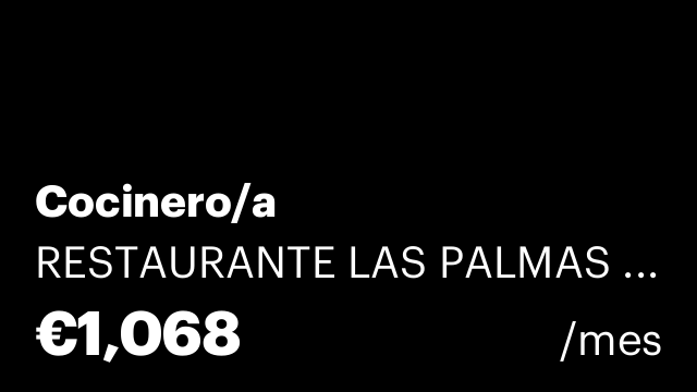 Cocinero/a