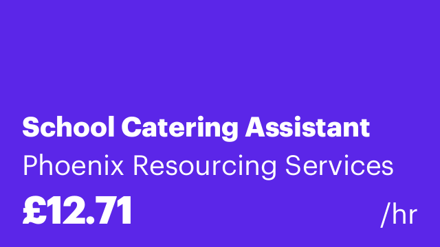 School Catering Assistant