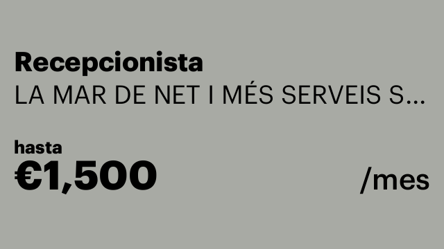 Recepcionista