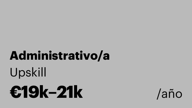 Administrativo/a