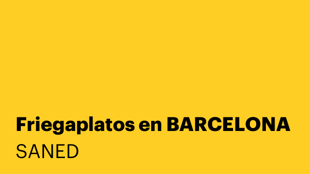 Friegaplatos en BARCELONA