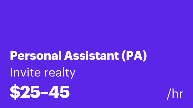 Personal Assistant (PA)