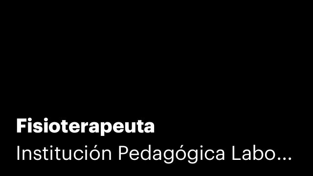 Fisioterapeuta