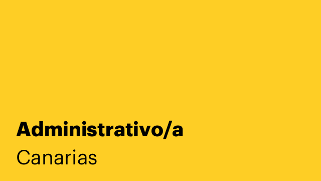 Administrativo/a