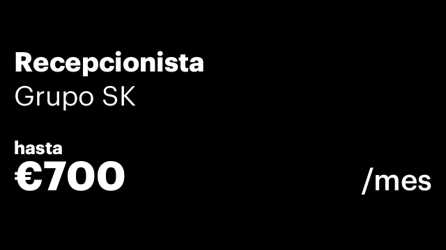 Recepcionista