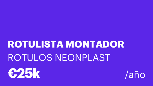 ROTULISTA MONTADOR