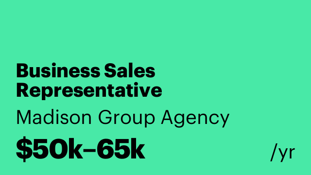 Business Sales Representative