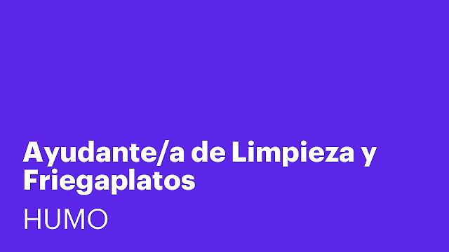 Ayudante/a de Limpieza y Friegaplatos