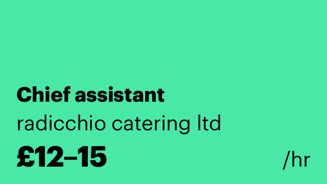Chief assistant