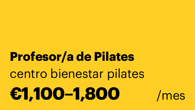 Profesor/a de Pilates