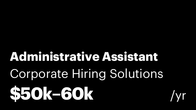 Administrative Assistant
