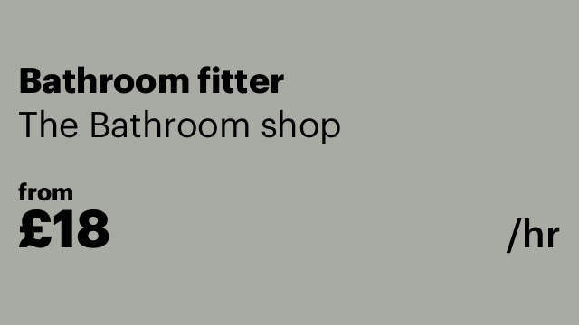Bathroom fitter