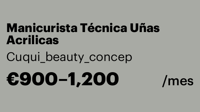 Manicurista Técnica Uñas Acrilicas