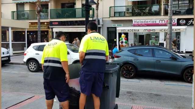 Retirada de basuras