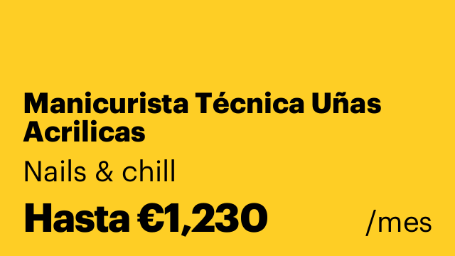 Manicurista Técnica Uñas Acrilicas