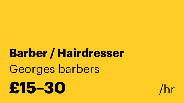 Barber / Hairdresser