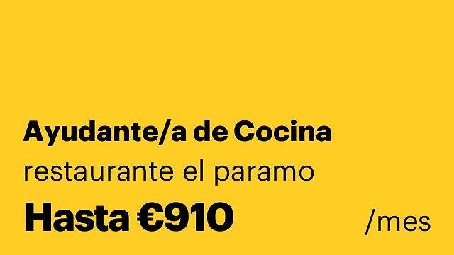 Ayudante/a de Cocina