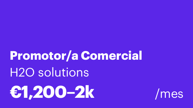 Promotor/a Comercial