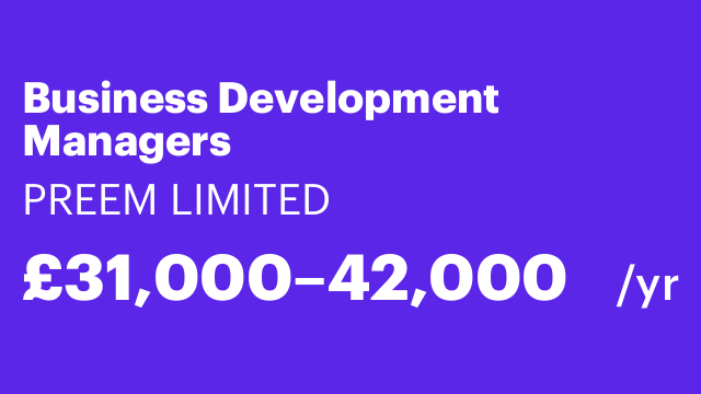 Business Development Managers