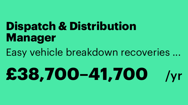 Dispatch & Distribution Manager