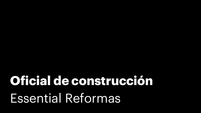 Oficial de construcción