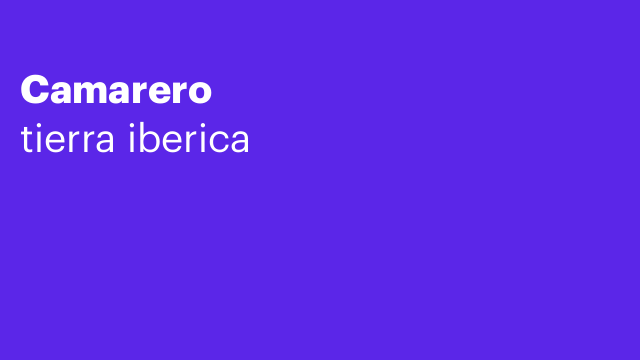 Camarero