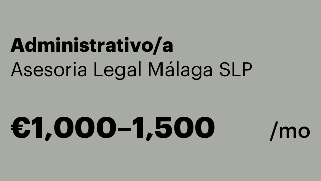 Administrativo/a