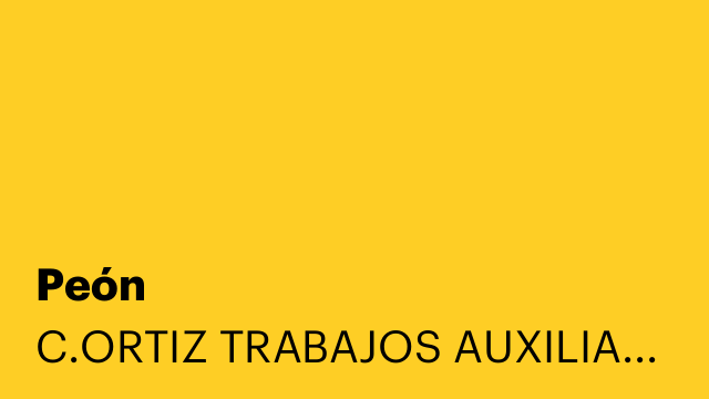 Peón