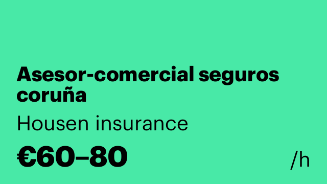 Asesor-comercial seguros coruña