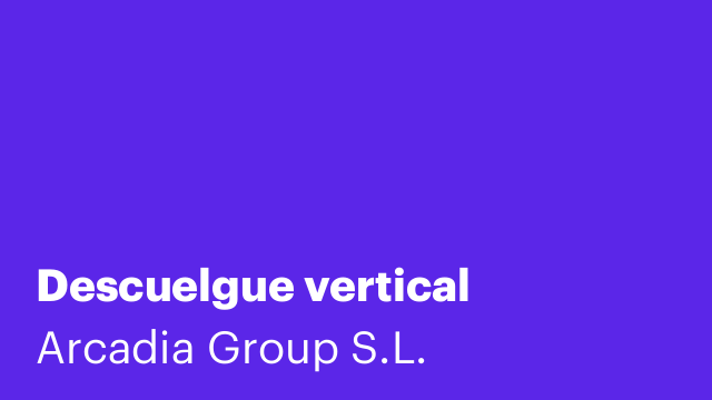 Descuelgue vertical