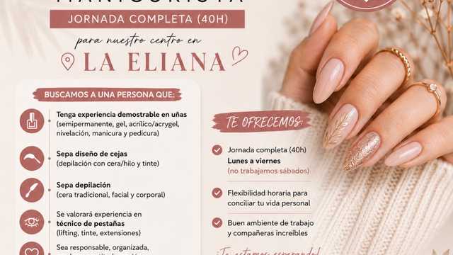 Técnico/a Especialista en Estética
