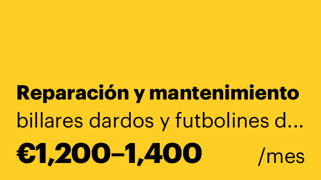 Reparación y mantenimiento