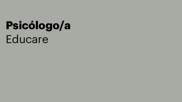 Psicólogo/a