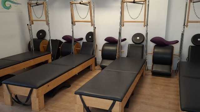 Monitor de pilates máquinas
