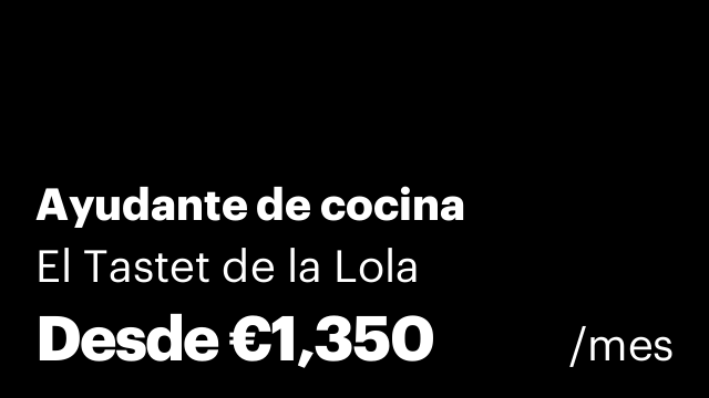 Ayudante de cocina