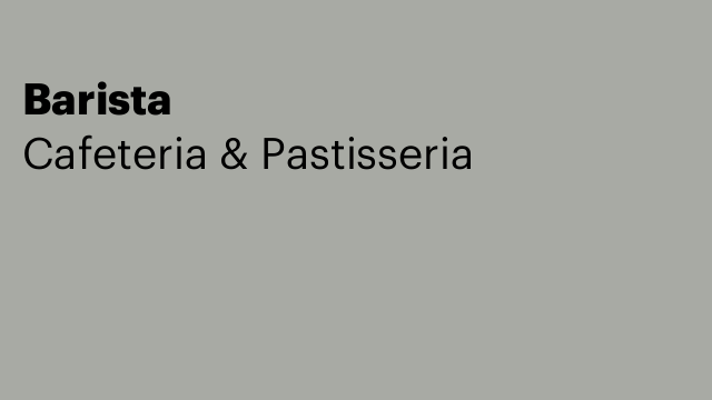 Barista