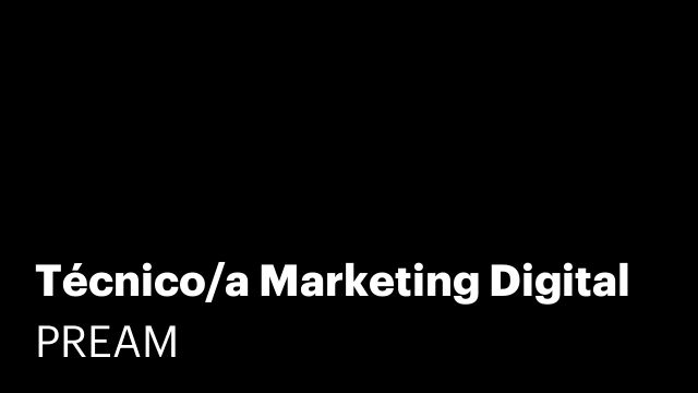 Técnico/a Marketing Digital