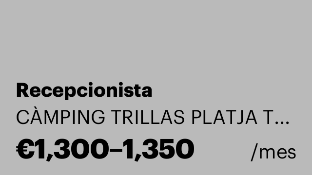 Recepcionista