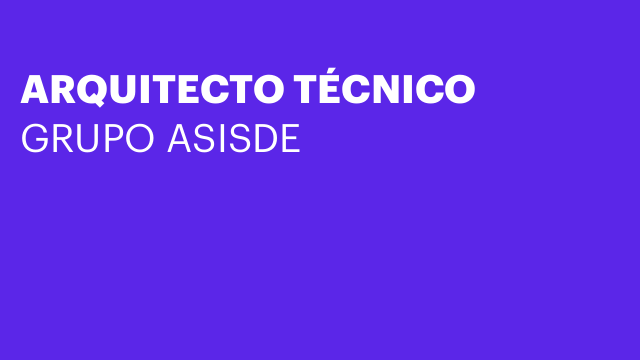 ARQUITECTO TÉCNICO