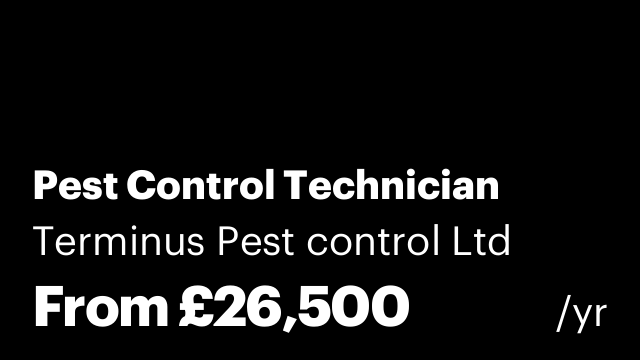 Pest Control Technician